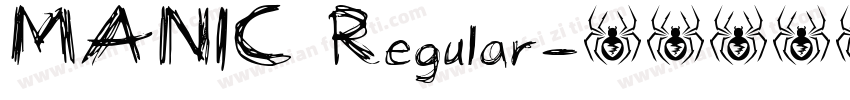 MANIC Regular字体转换